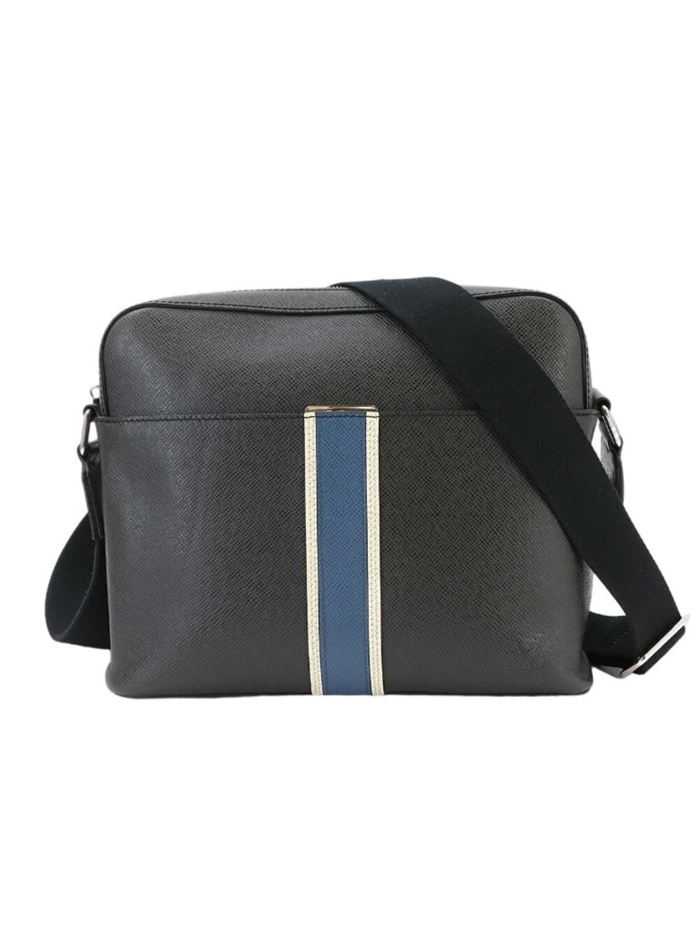 Louis Vuitton Taiga Anton Messenger PM Shoulder Bag Leather Ardoise